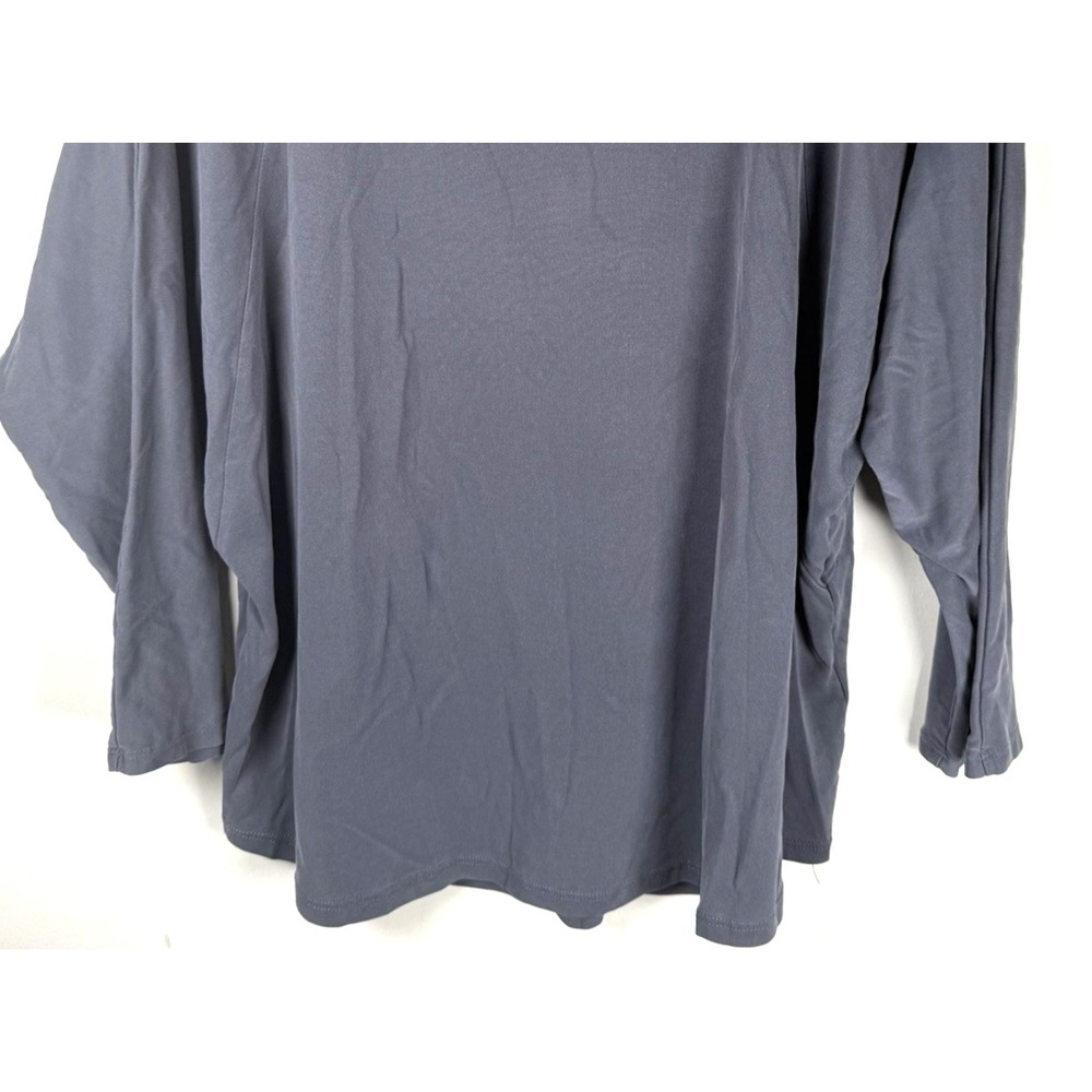 Cable & Gauge Womens Tunic Top Size XL Gray Dolman Sleeve Base Capsule‎ - Picture 3 of 8